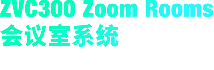 ZVC300 Zoom Rooms 會(huì)議室系統(tǒng)